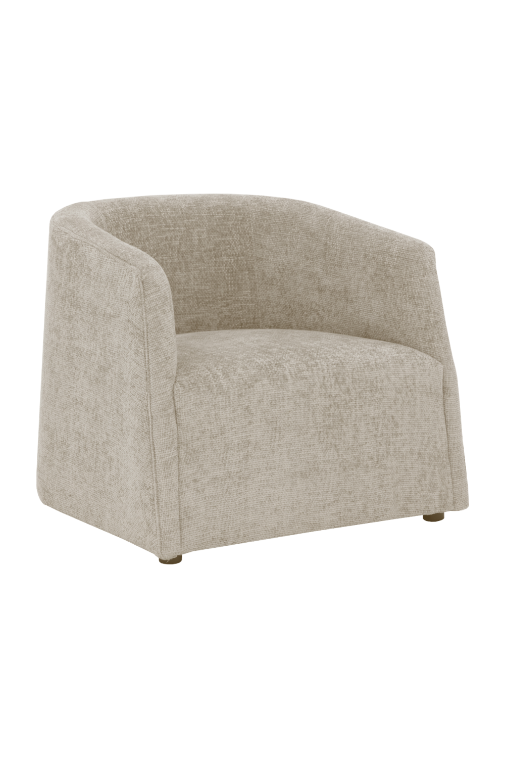 Curved Back Lounge Chair by Splendido Serenade Accent Chair