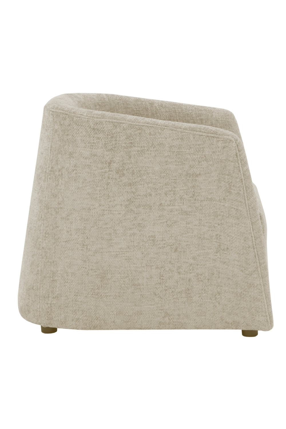 Curved Back Lounge Chair by Splendido Serenade Accent Chair, alternate view 4