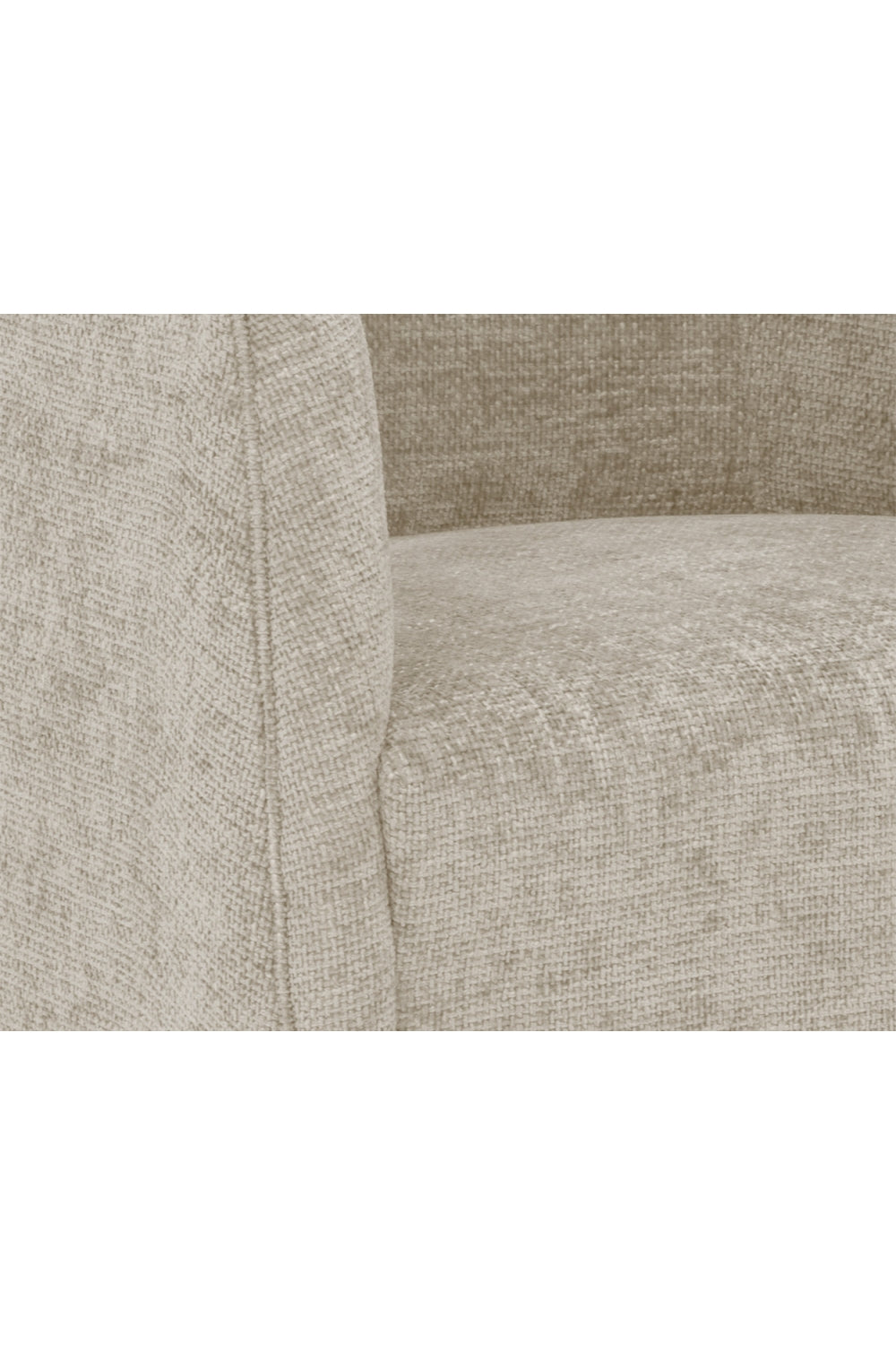 Curved Back Lounge Chair by Splendido Serenade Accent Chair, alternate view 7