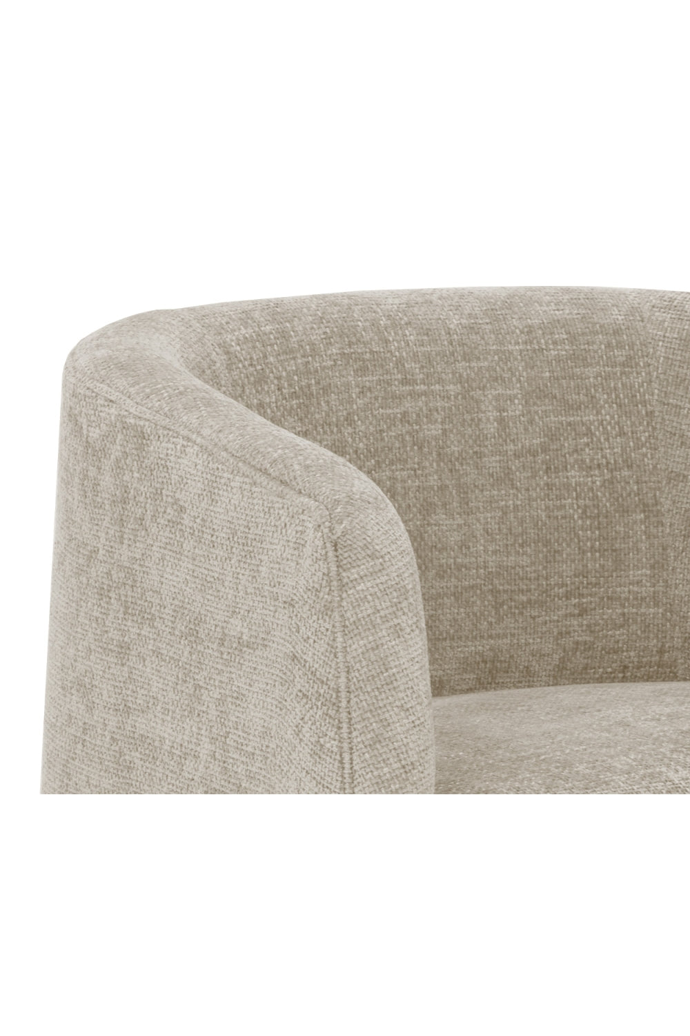 Curved Back Lounge Chair by Splendido Serenade Accent Chair, alternate view 6