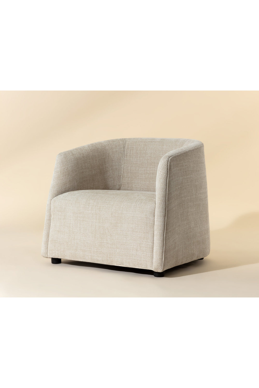 Curved Back Lounge Chair by Splendido Serenade Accent Chair, alternate view 10