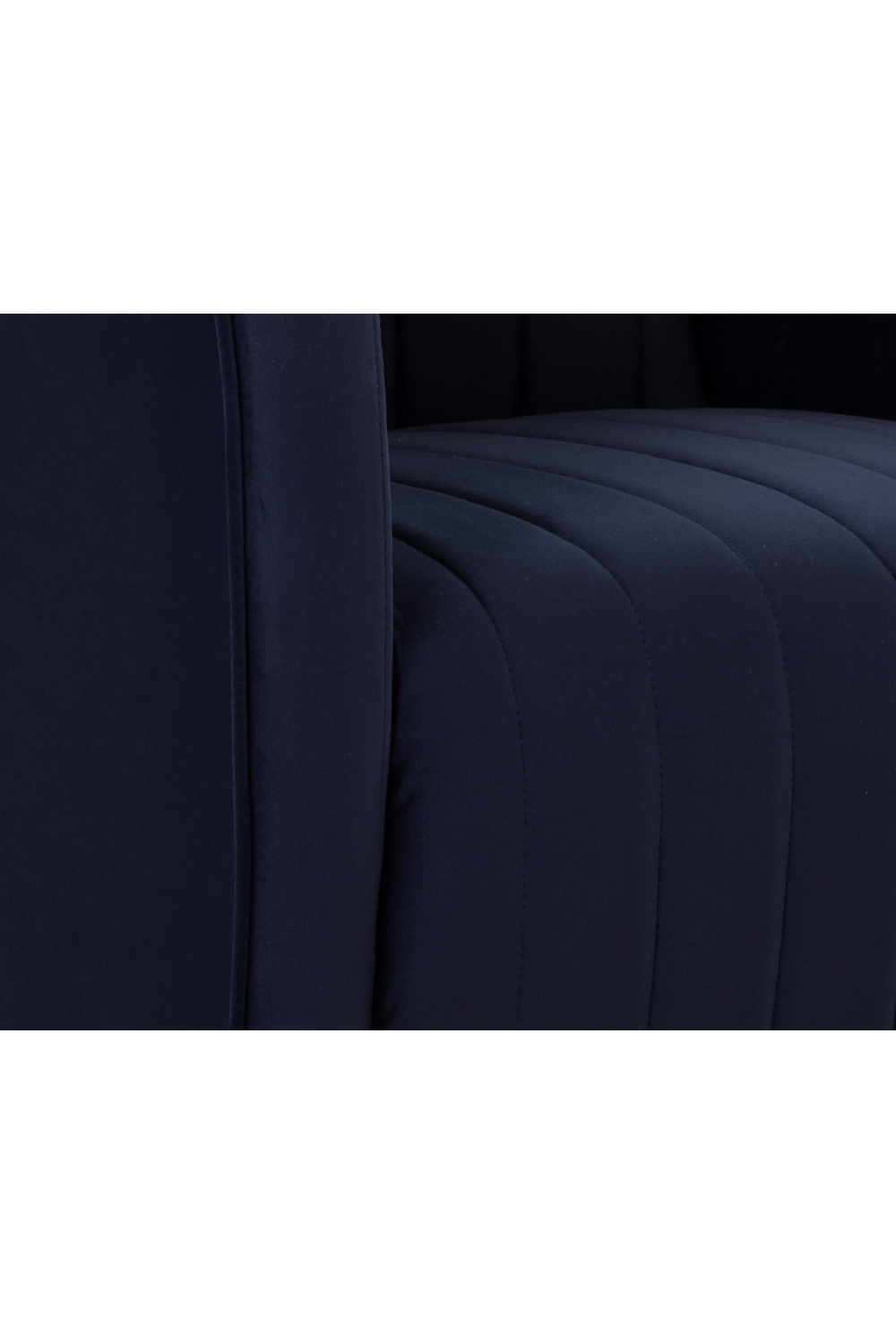 Channel Tufted Swivel Lounge Chair by Splendido Garrison Accent Chair, alternate view 7