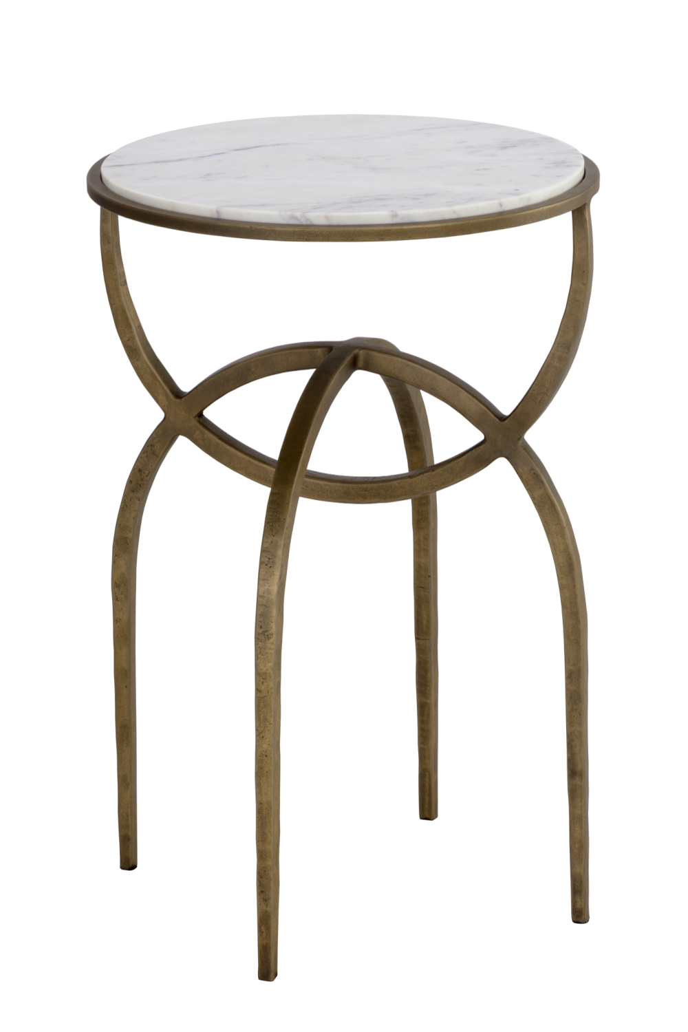 Marble Round End Table by Splendido Alicent Side Table, alternate view 3