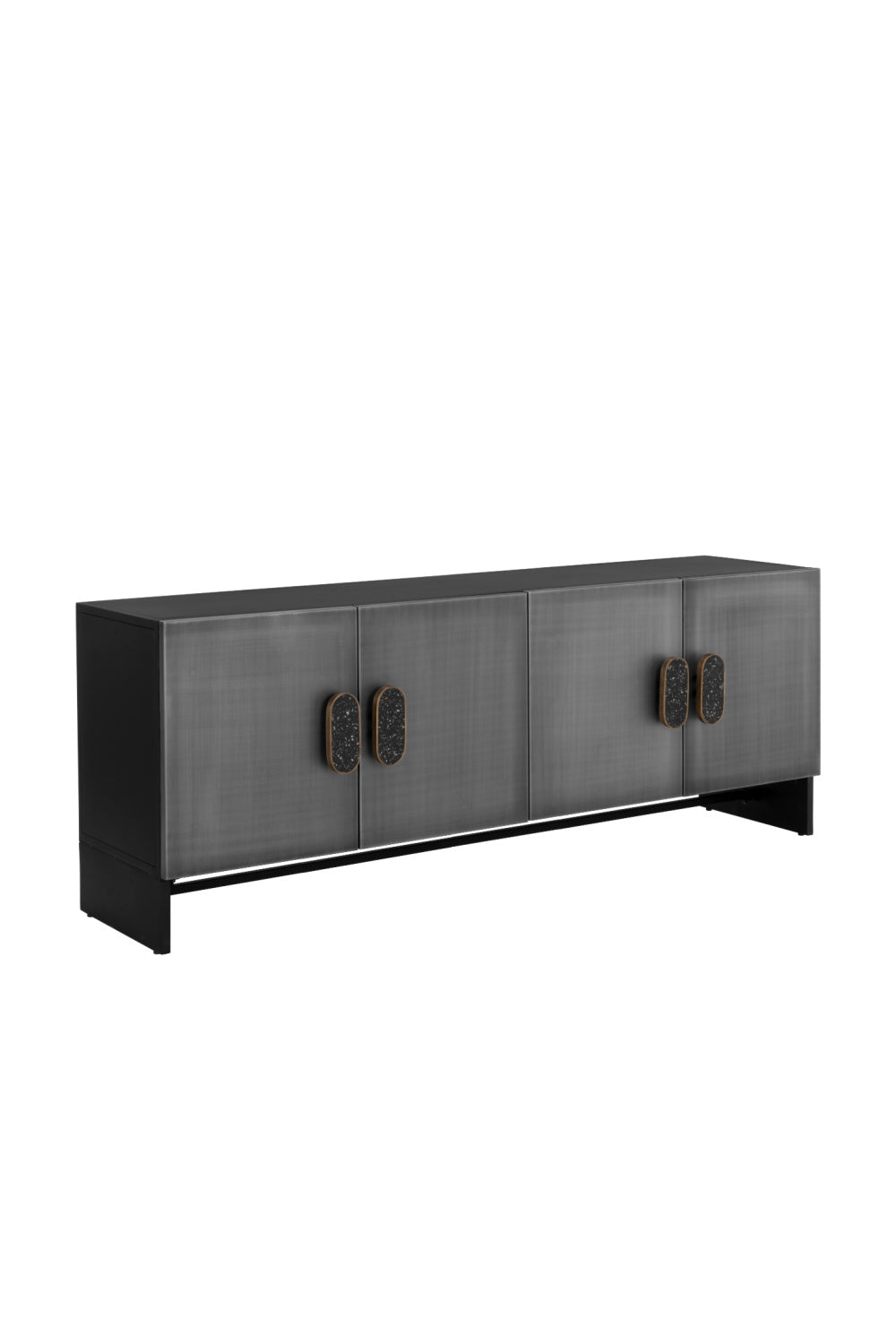 Modern European furniture - 4-Door Silver Sideboard - www.oroa.com
