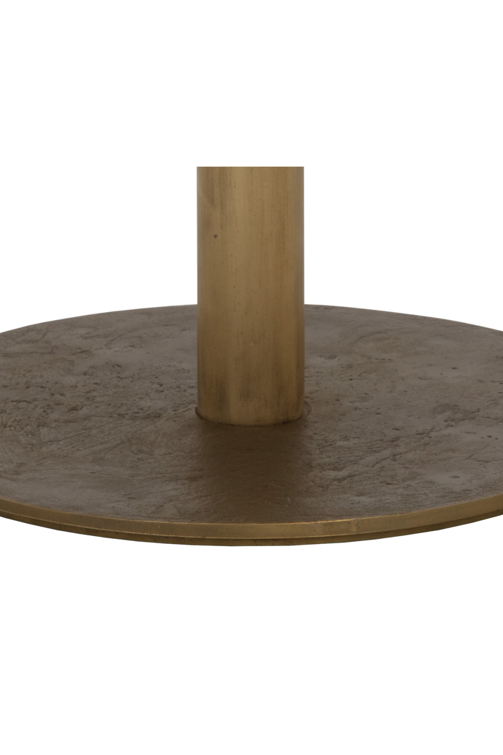 Antique Brass Square Bistro Table by Splendido Corina Dining Table, alternate view 7
