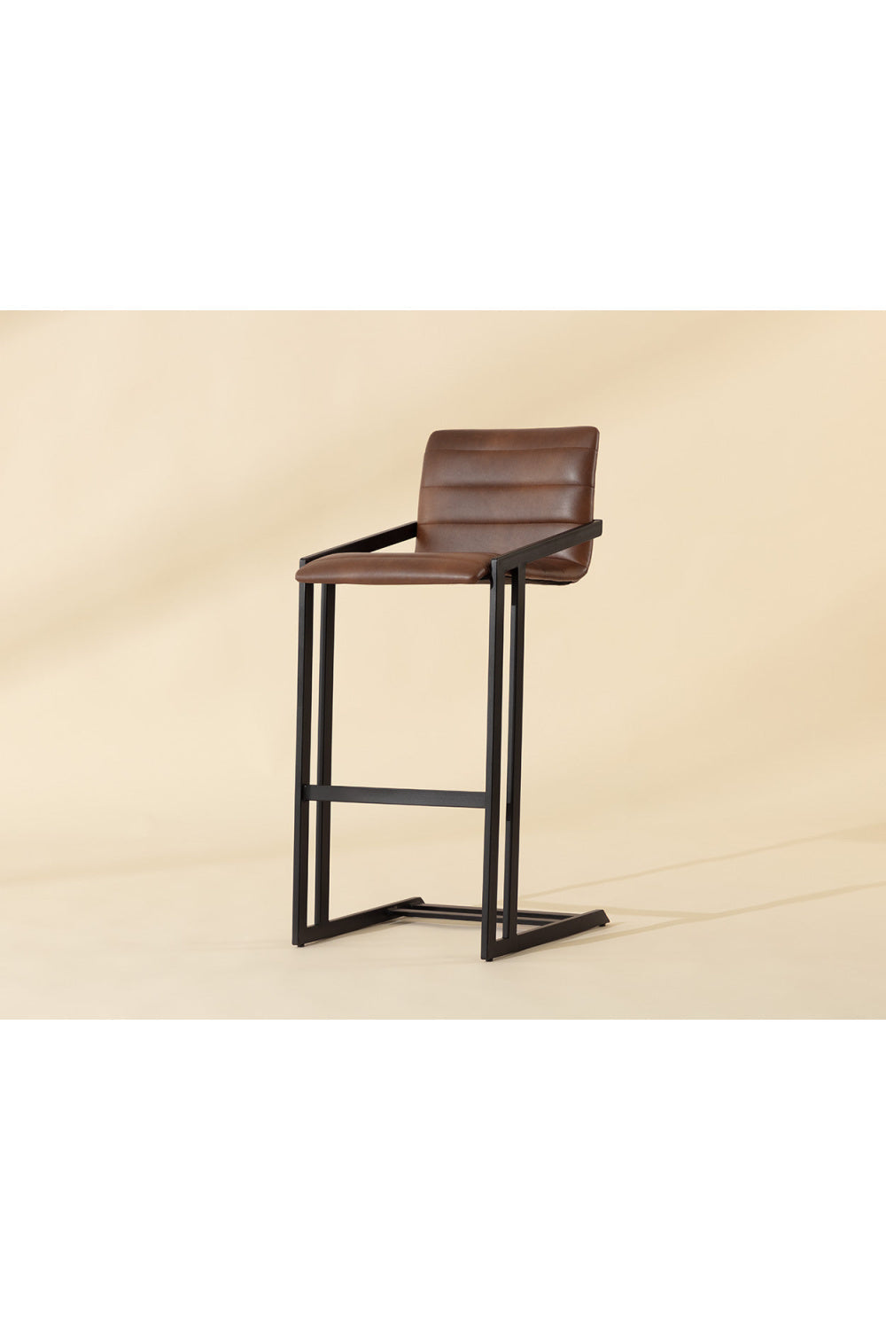Horizontal Channel-Tufted Bar Stools (2) by Splendido Webber Barstool, alternate view 9