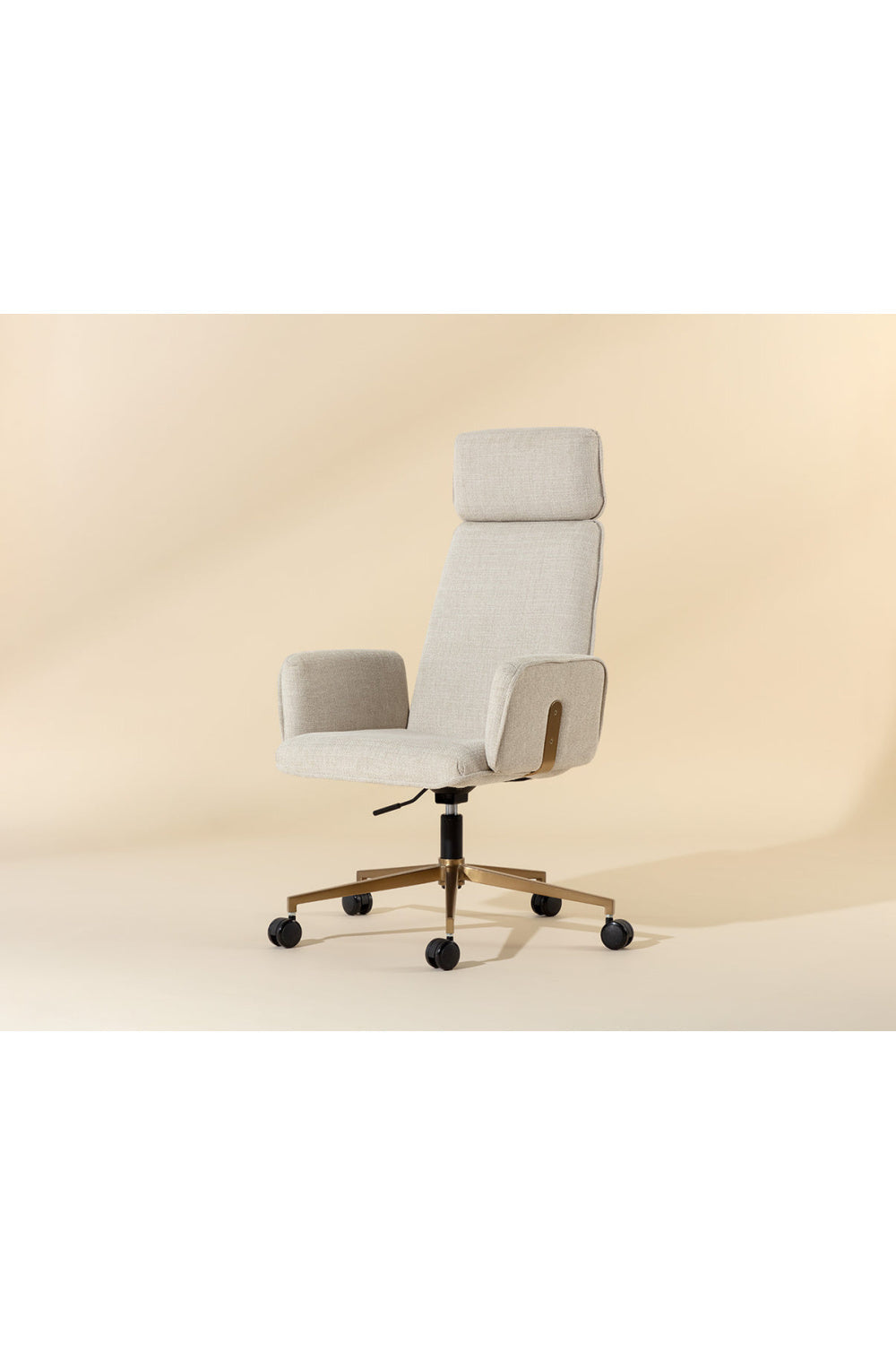 Curved Upholstered Office Chair by Splendido Kalev, alternate view 10