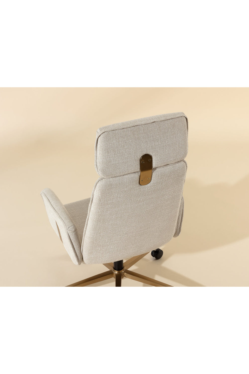 Curved Upholstered Office Chair by Splendido Kalev, alternate view 11