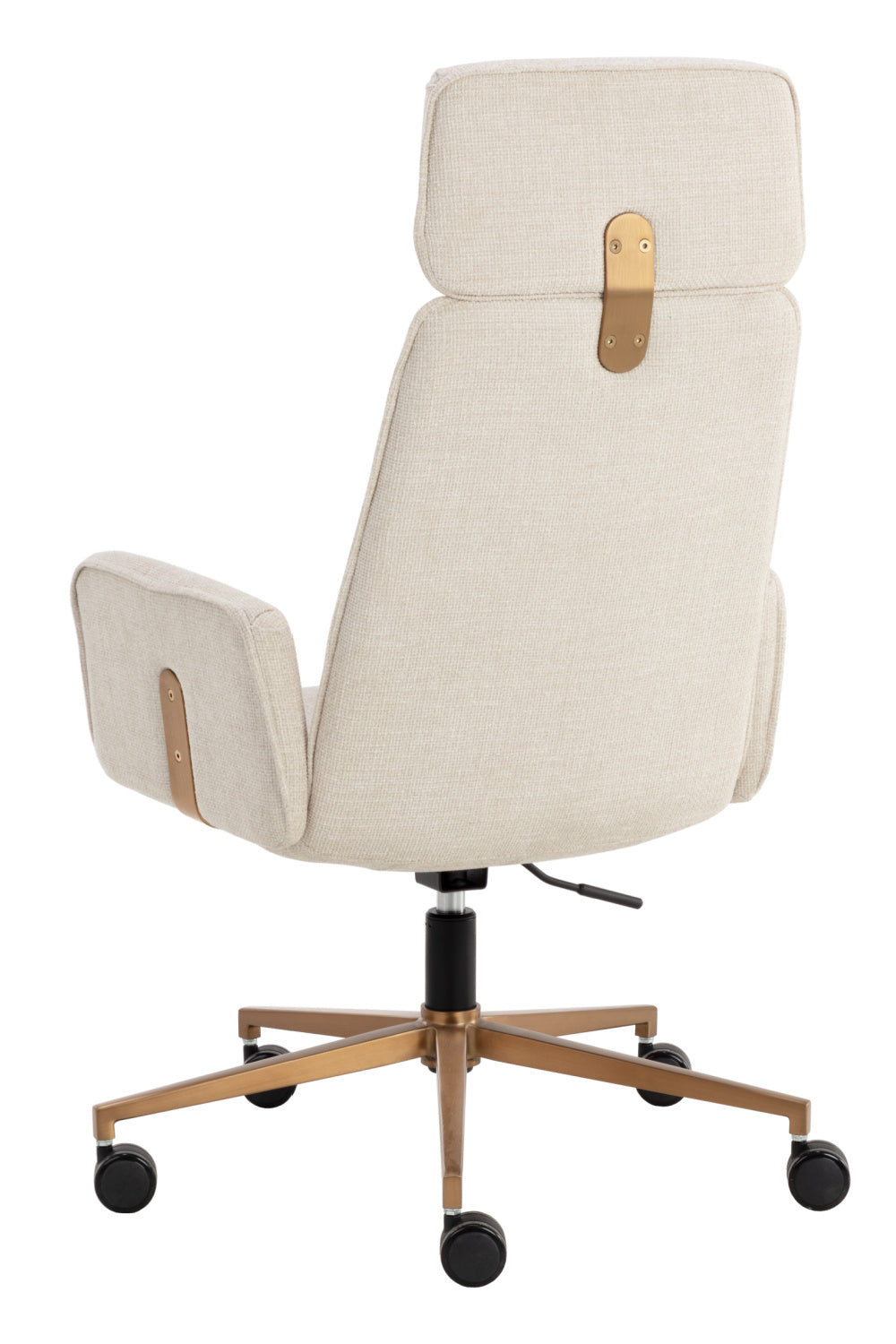 Curved Upholstered Office Chair by Splendido Kalev, alternate view 5
