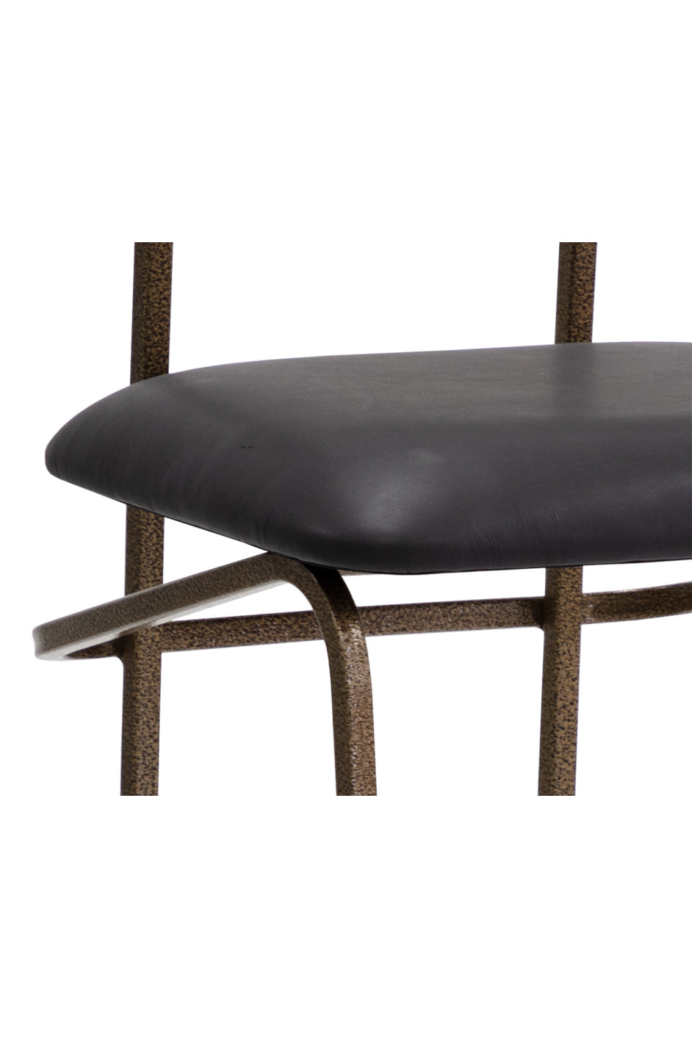 Modern European furniture - Antique Brass Back Counter Stool - www.oroa.com