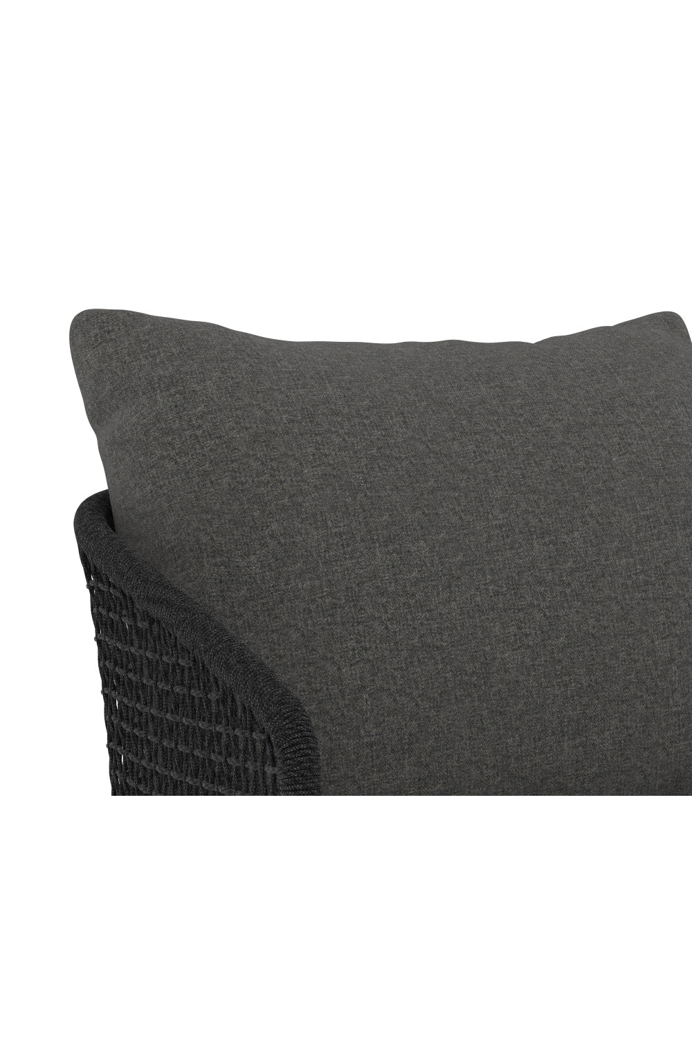 Gray Weave Indoor/Outdoor Counter Stool by Splendido Capri Outdoor Lounge Chair, alternate view 6