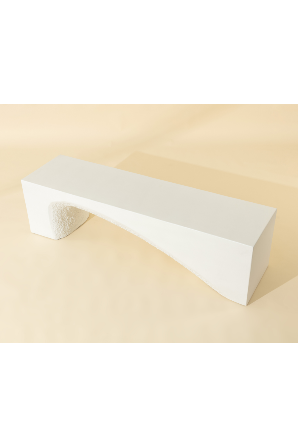 Textured Concrete Bench by Splendido Soma, alternate view 5