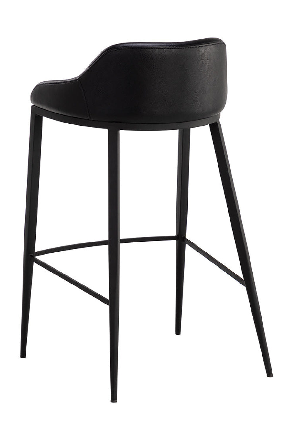Low-Back Leather Look Bar Stool by Splendido Astra Barstool, alternate view 27