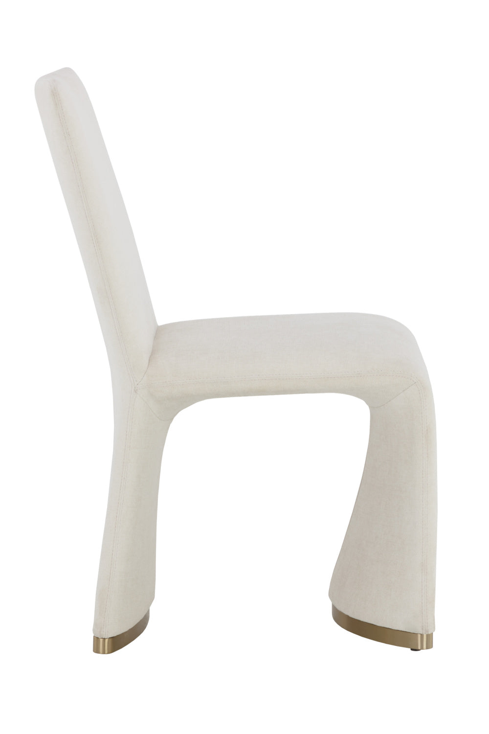 Fabric Upholstered Modern Dining Chairs (2) by Splendido Iluka, alternate view 4