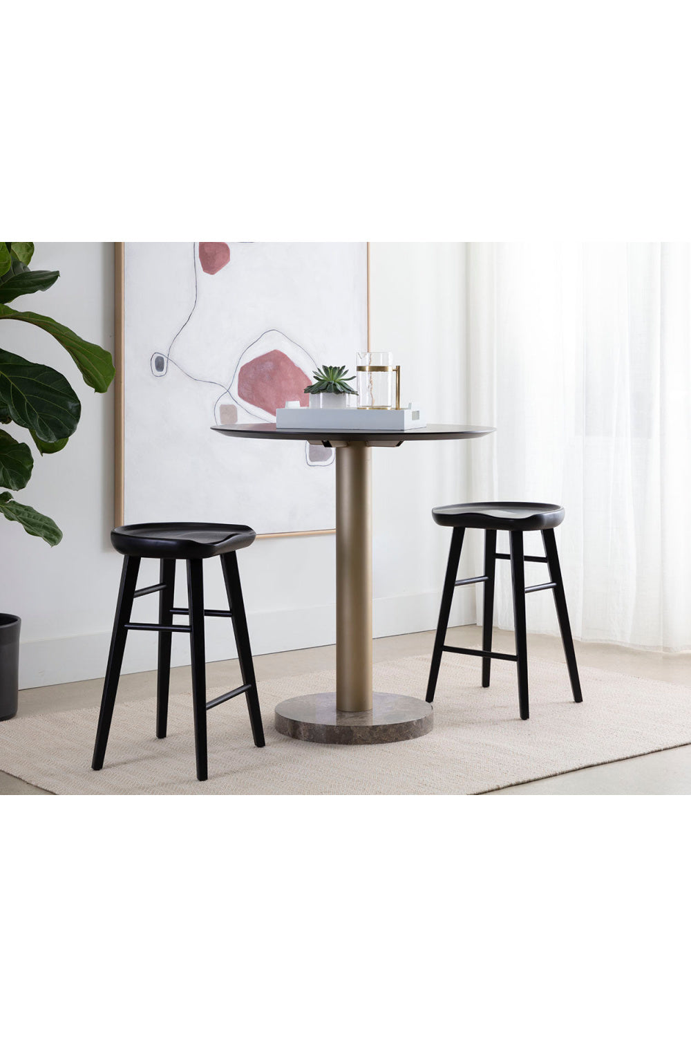 Wooden Counter Stool by Splendido Dominic, alternate view 27