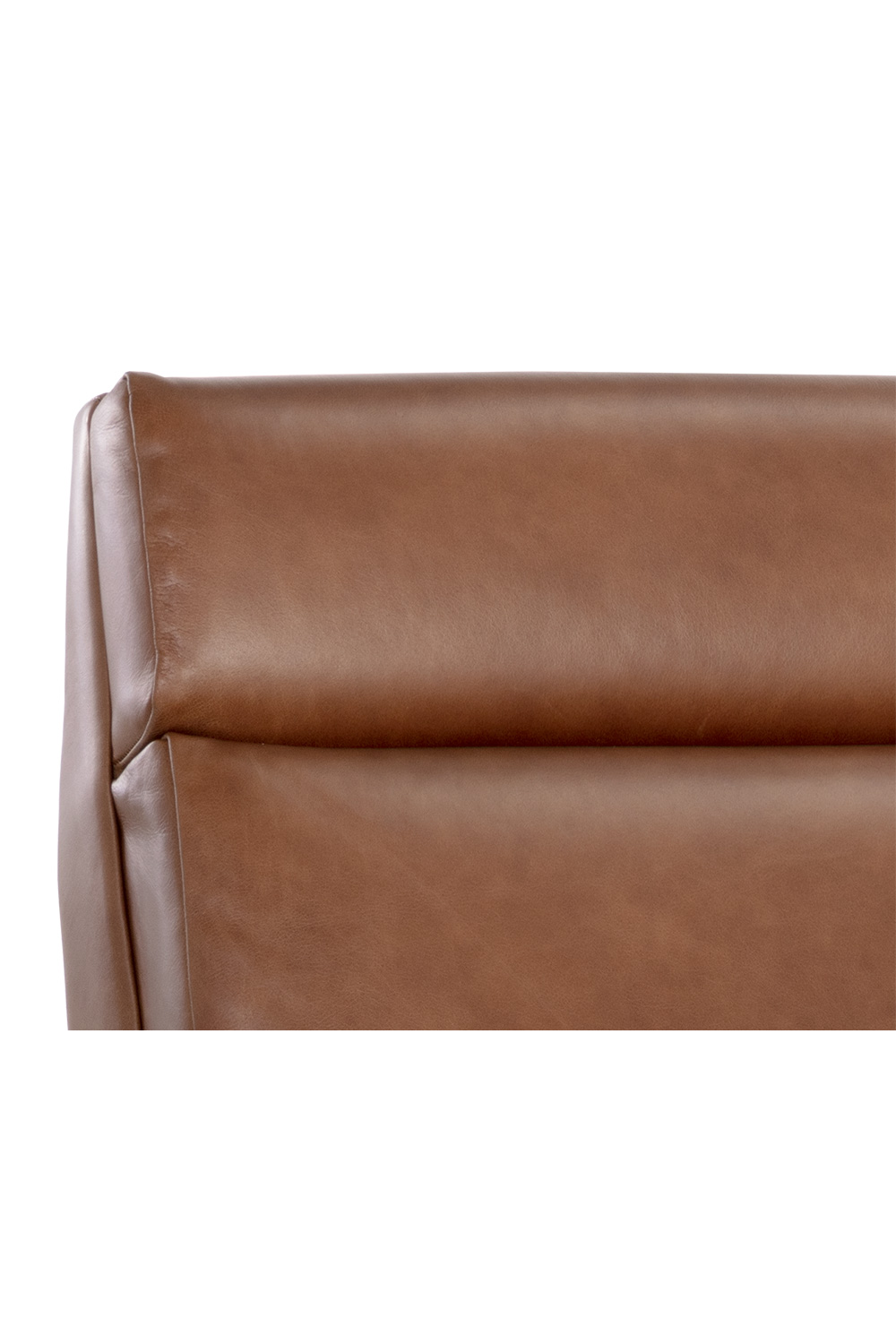 Brown Leather Recliner Chair by Splendido Brandon Accent Chair, alternate view 6