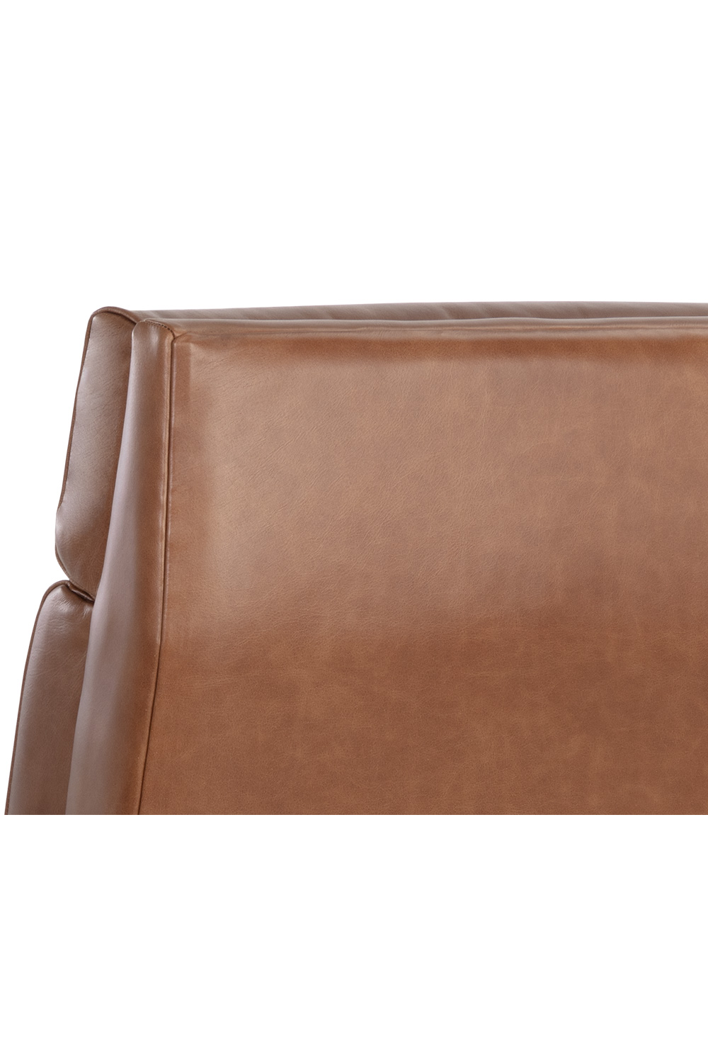 Brown Leather Recliner Chair by Splendido Brandon Accent Chair, alternate view 8