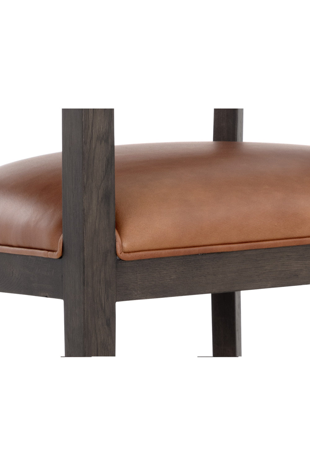 Brown Leather Counter Stool by Splendido Brylea, alternate view 6