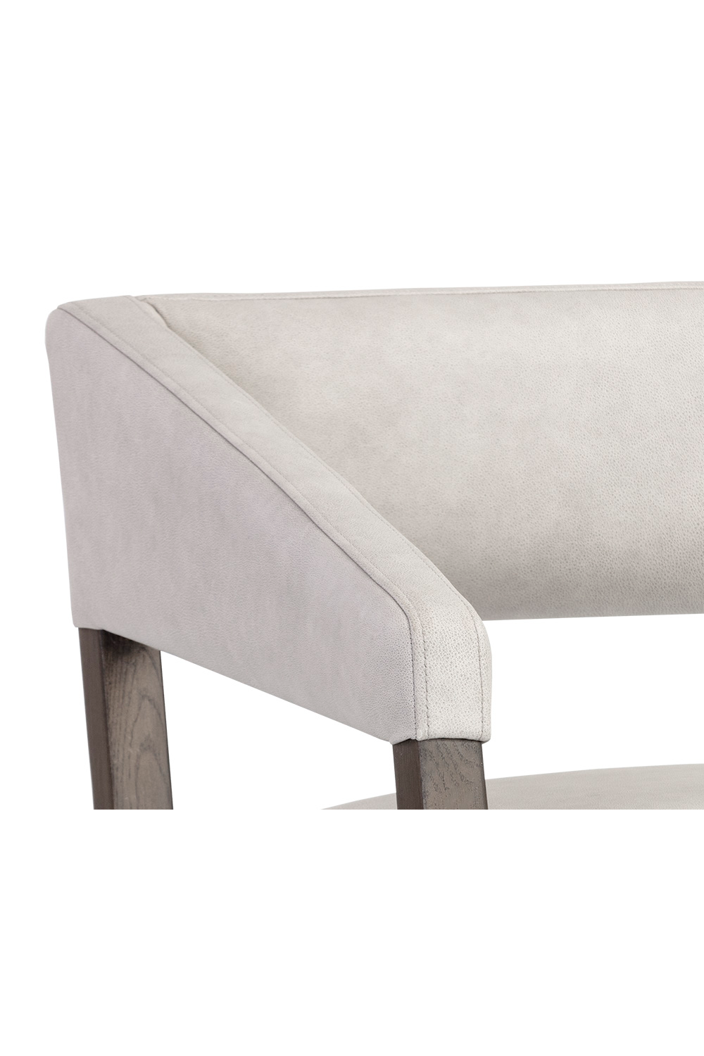 Brown Oak Leather Lounge Chair by Splendido Carlyle Accent Chair, alternate view 8