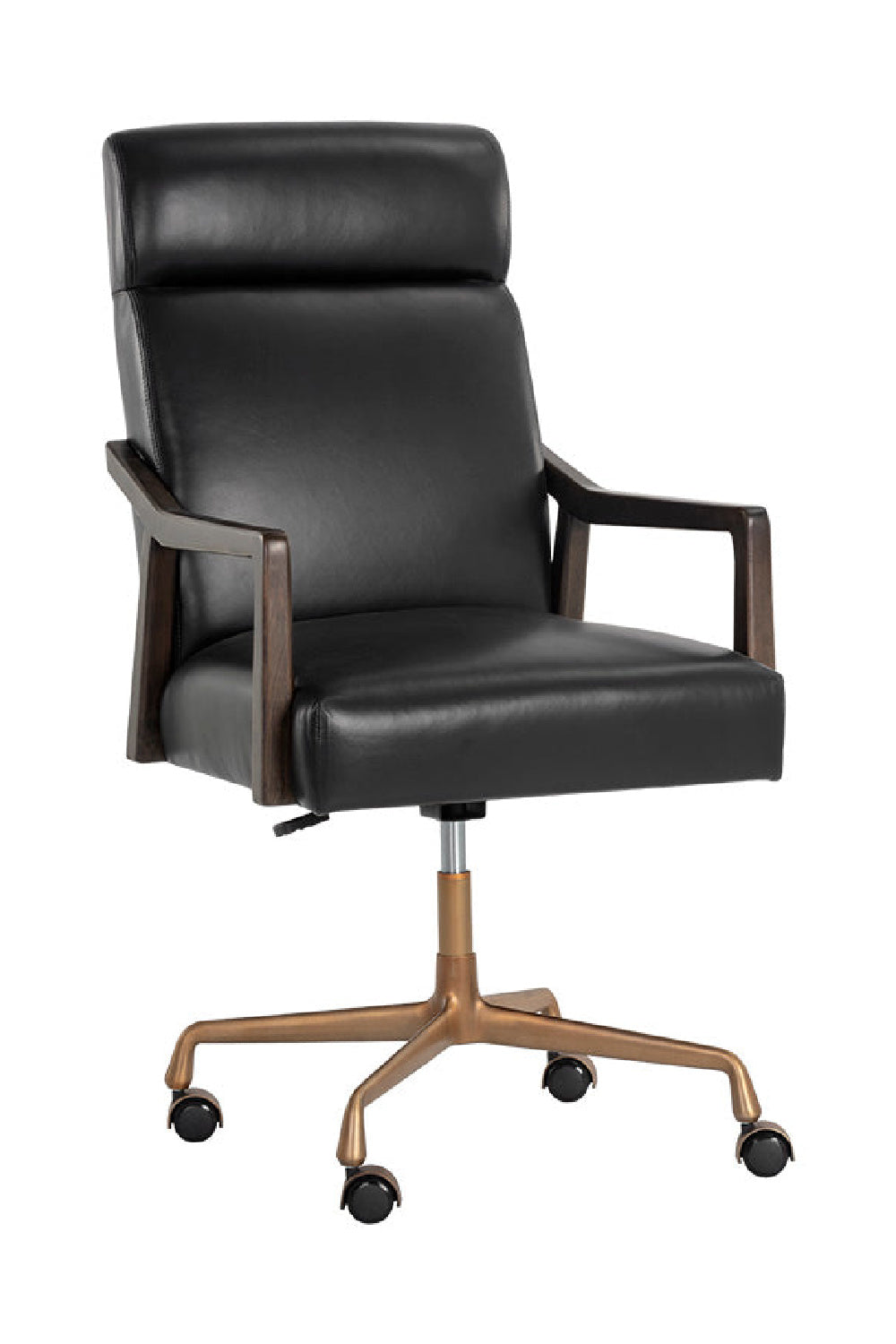 High-Back Leather Office Chair by Splendido Collin, alternate view 14