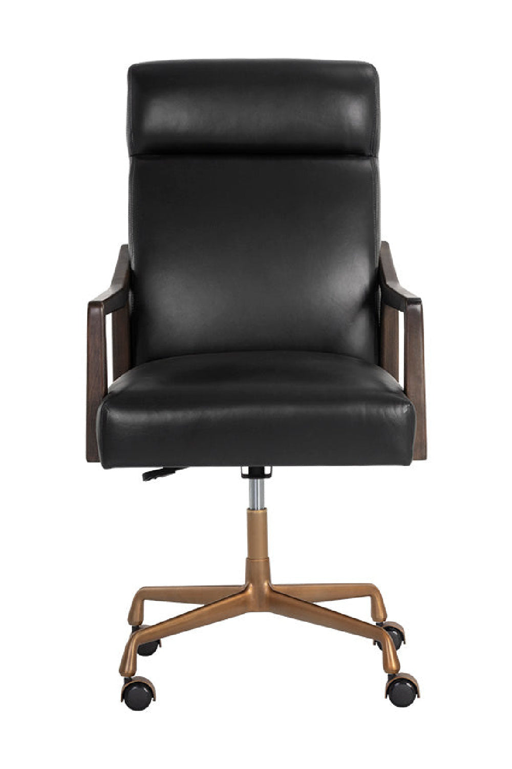 High-Back Leather Office Chair by Splendido Collin, alternate view 12
