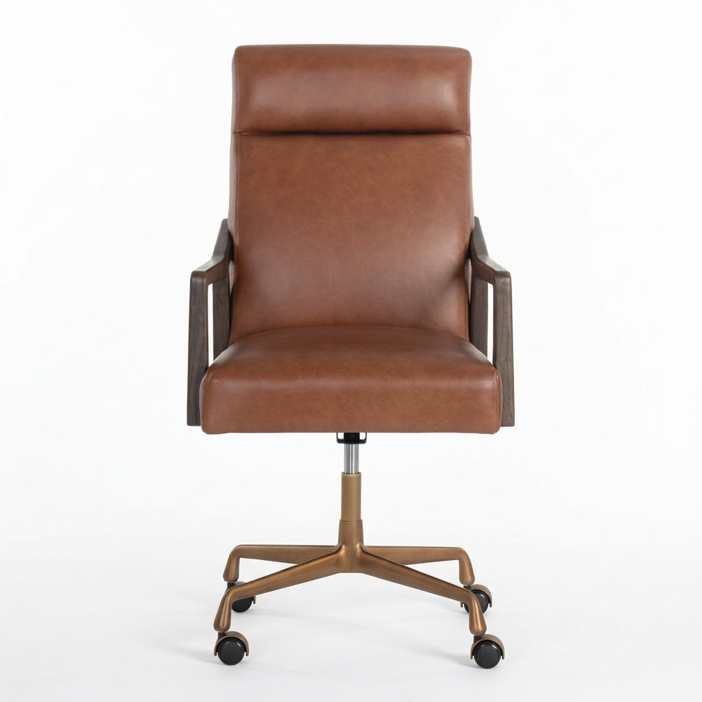 High-Back Leather Office Chair by Splendido Collin