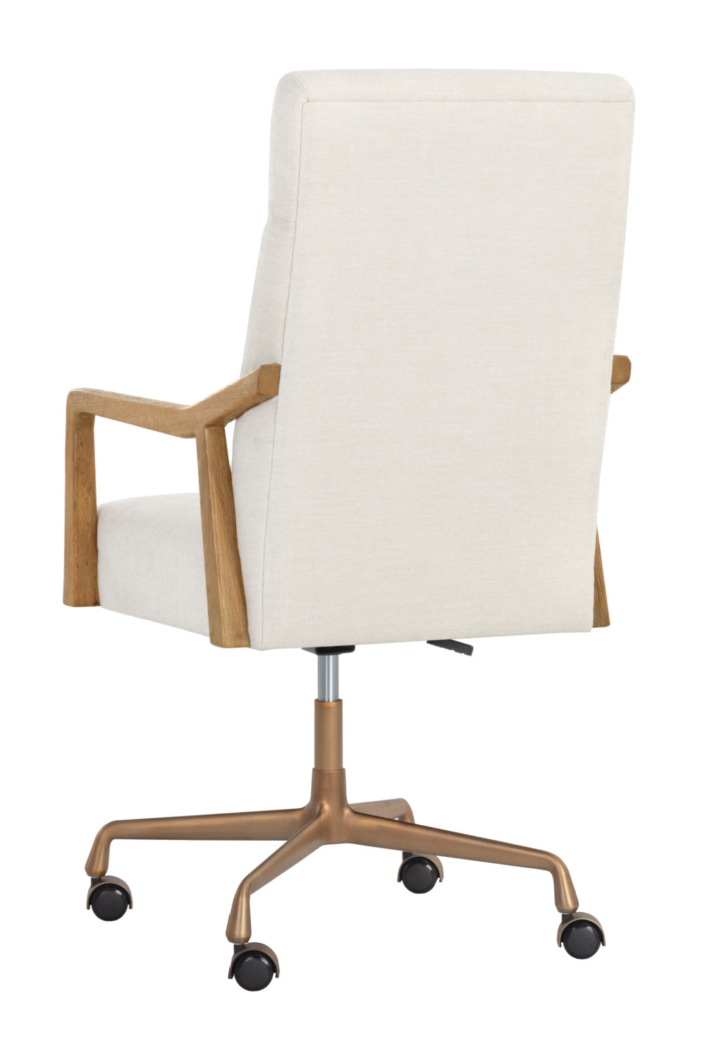 High-Back Ivory Office Chair by Splendido Collin, alternate view 5