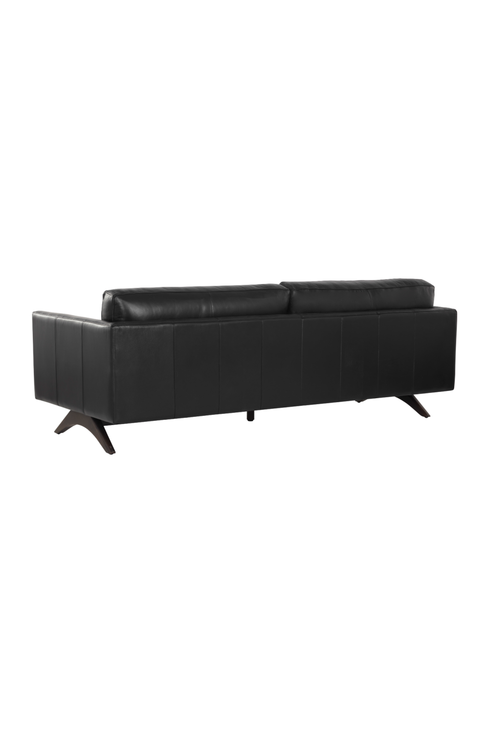 Retro-Inspired Leather Sofa by Splendido Rogers, alternate view 4