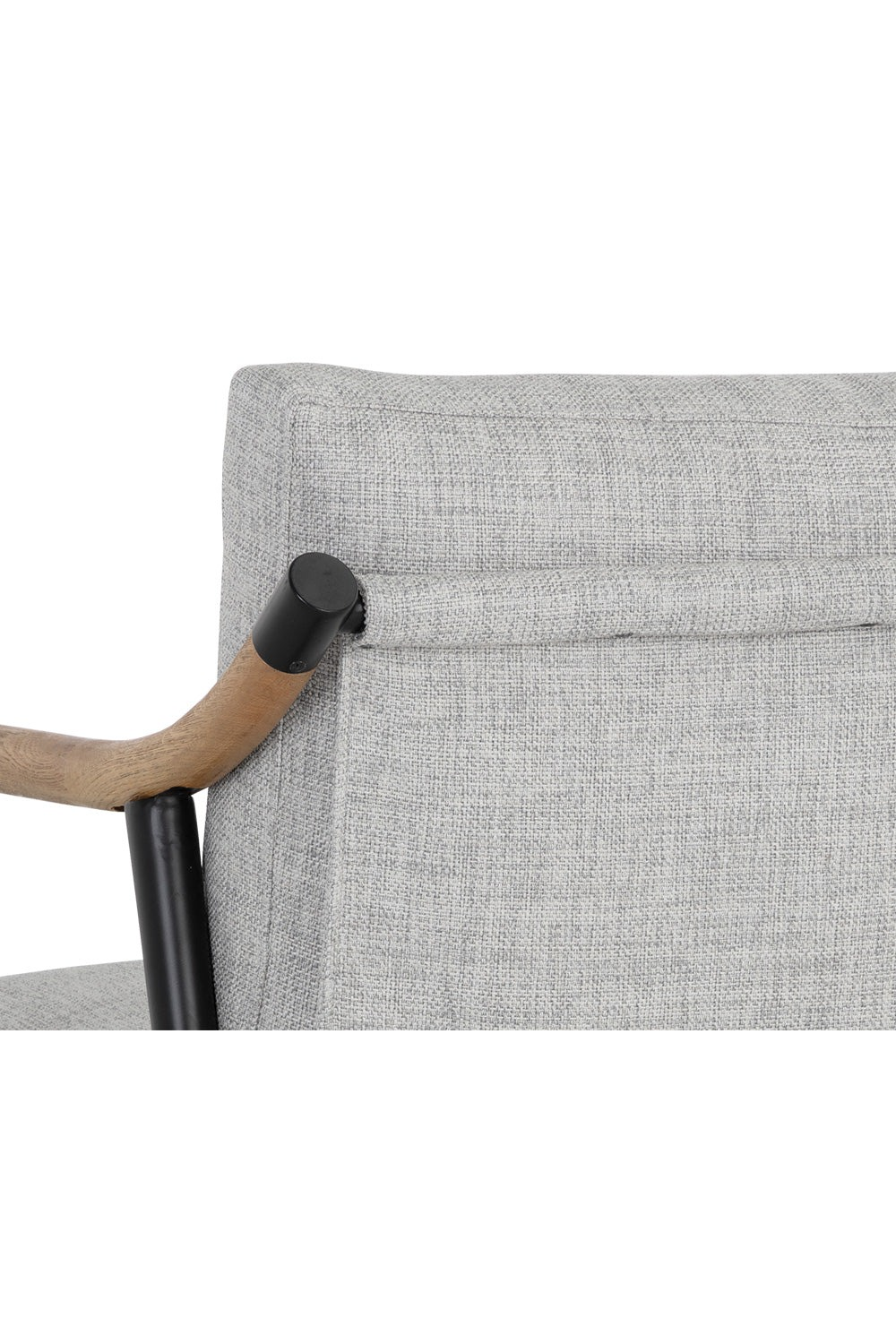 Light Gray Fabric Lounge Chair | Splendido Meadow | Oroa.com