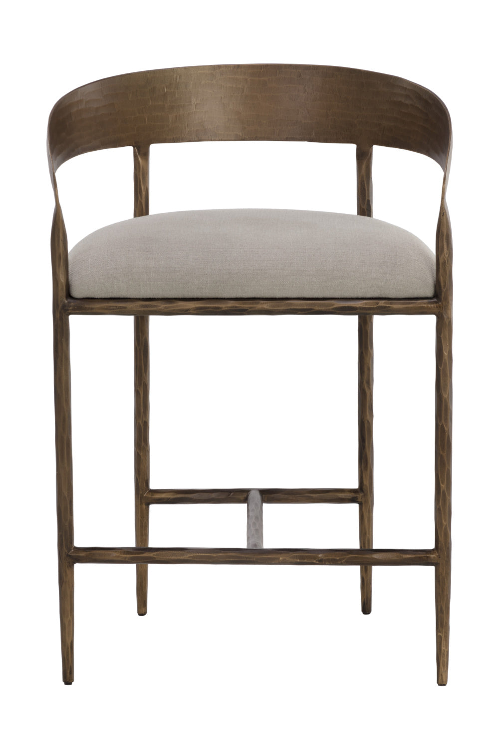 Hammered Metal Counter Stool by Splendido Zanatta, alternate view 11