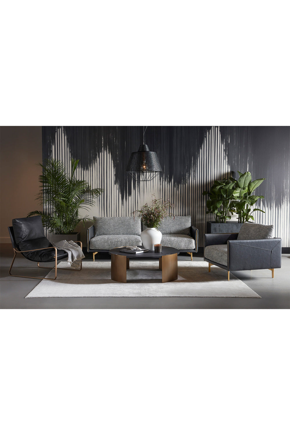 Scooped Leather Lounge Chair by Splendido Zancor Accent Chair, alternate view 28