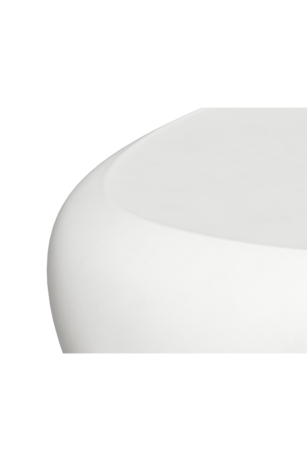 Sculpted Concrete Indoor/Outdoor Coffee Table by Splendido Corvo, alternate view 5