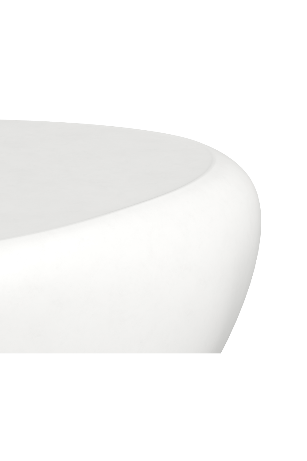 Sculpted Concrete Indoor/Outdoor Coffee Table by Splendido Corvo, alternate view 6