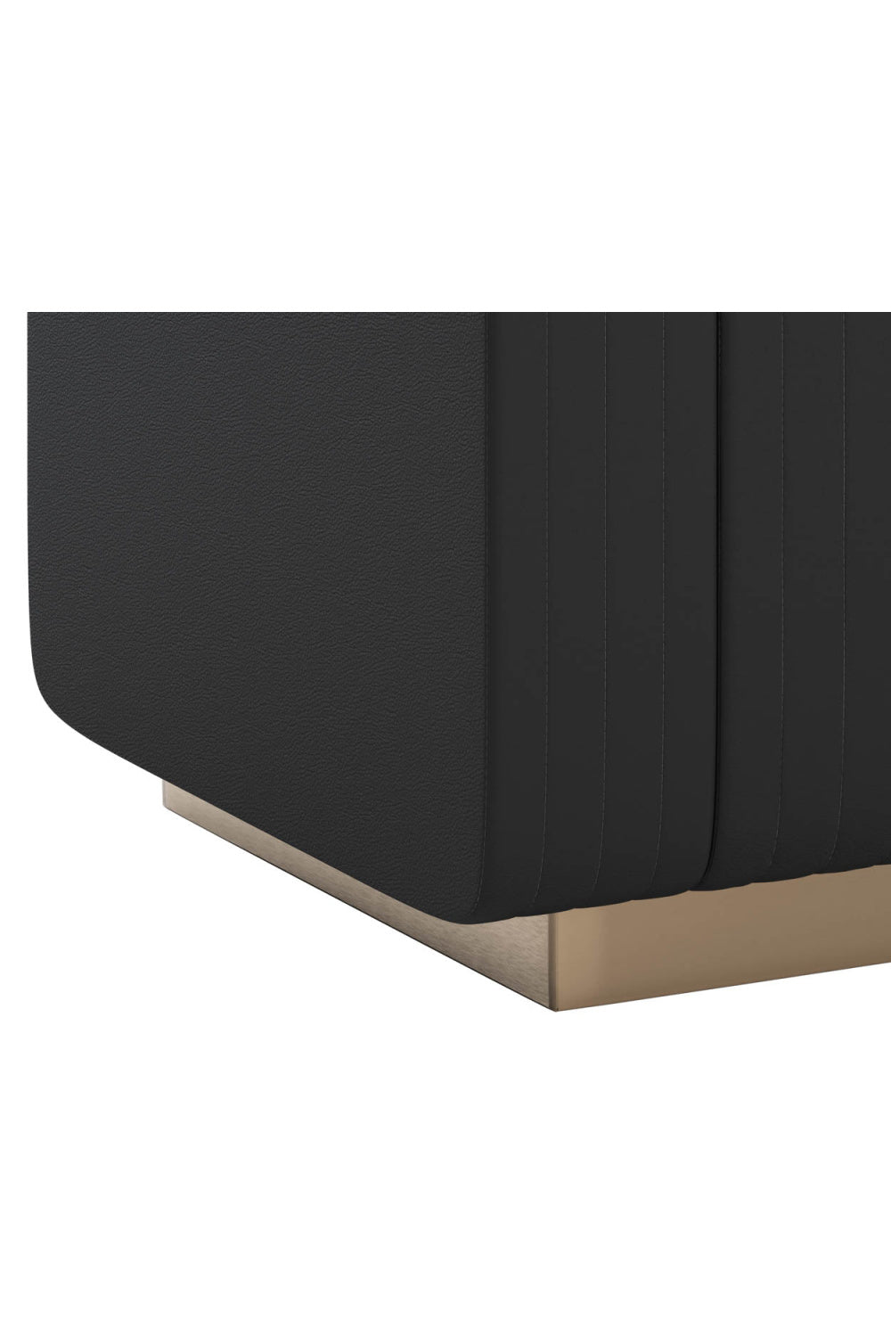 Channel-Tufted Fabric Bench by Splendido Odette, alternate view 17