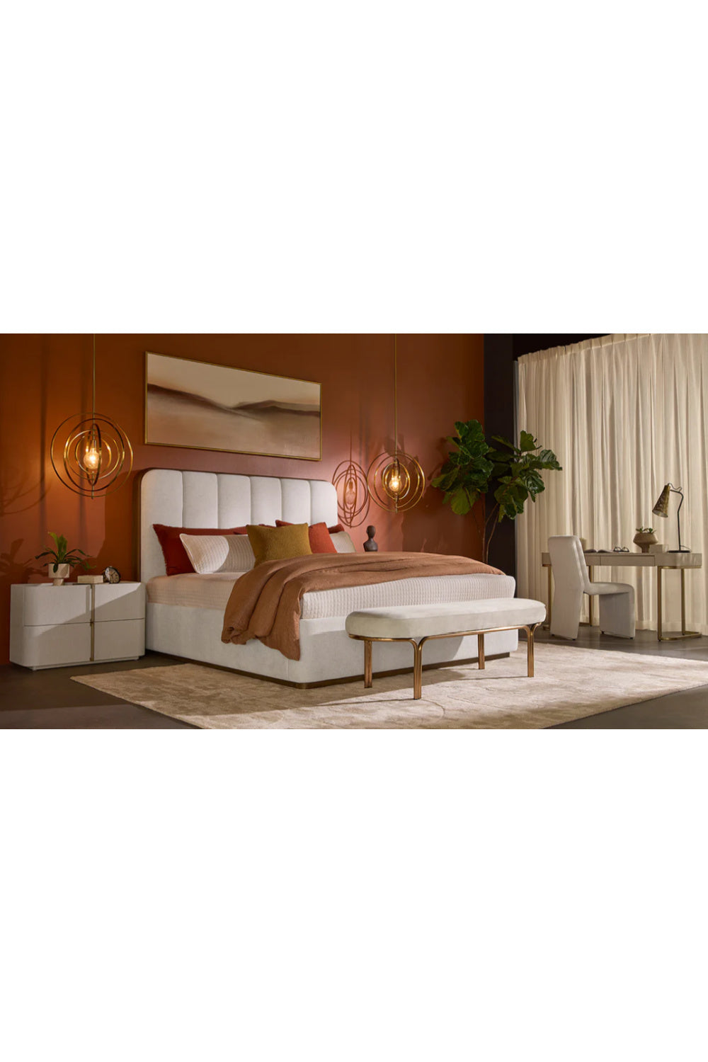 Channel Tufted Bed by Splendido Jamille, alternate view 21