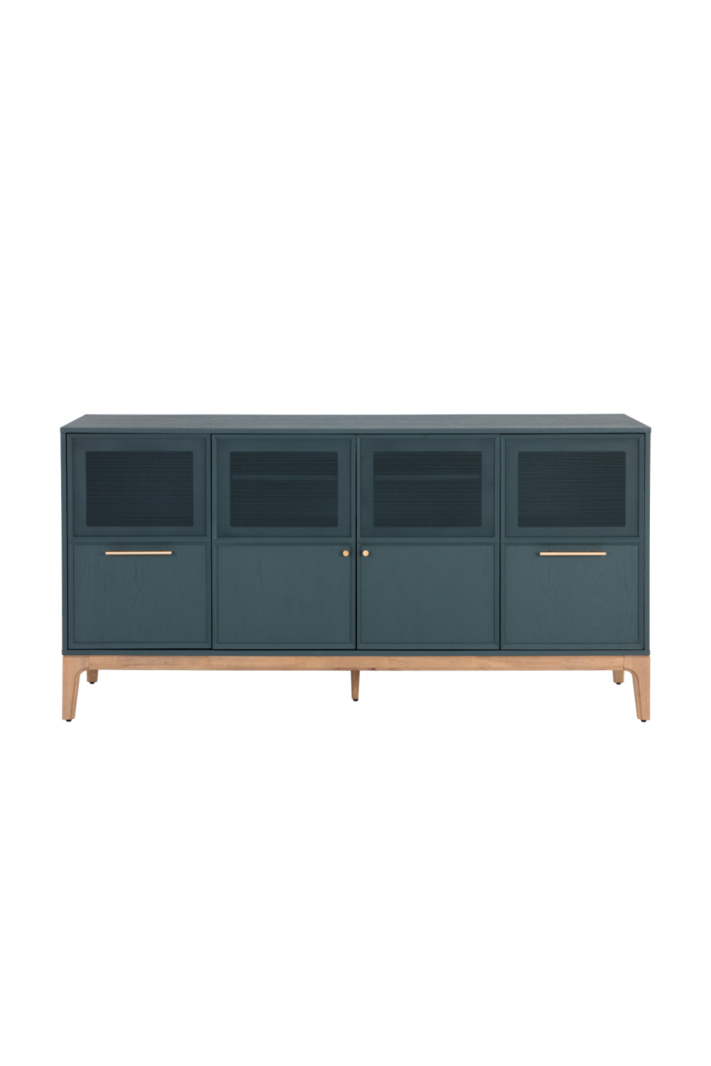 Teal Oak Sideboard by Splendido Rivero, alternate view 3