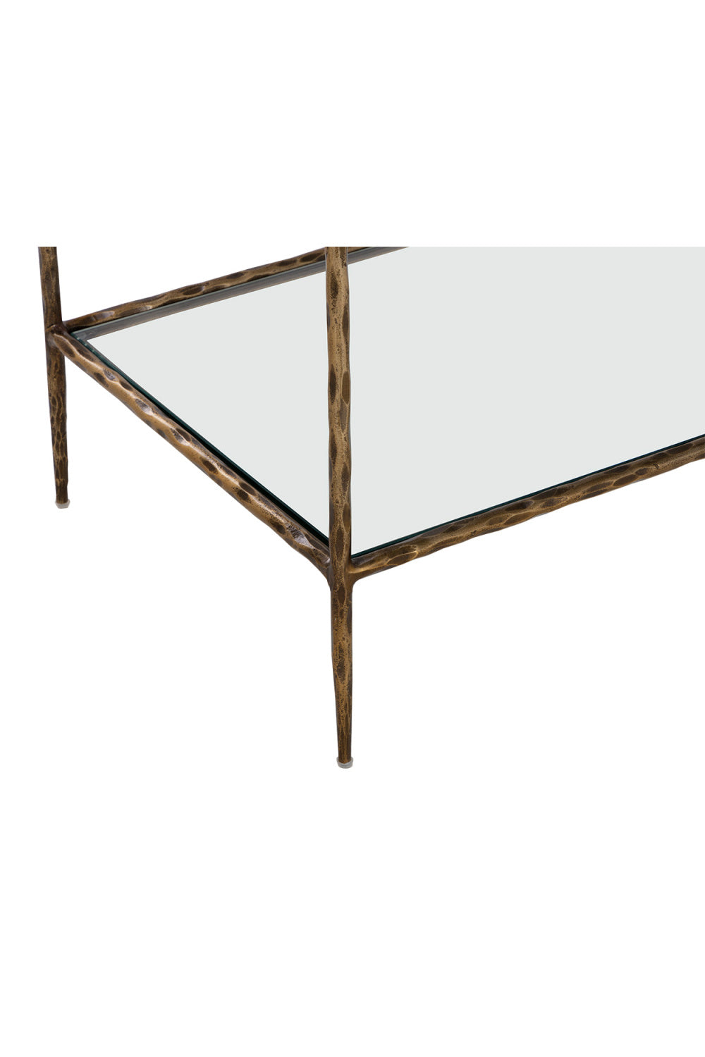 Hand-hammered Metal Nightstand by Splendido Emine, alternate view 6