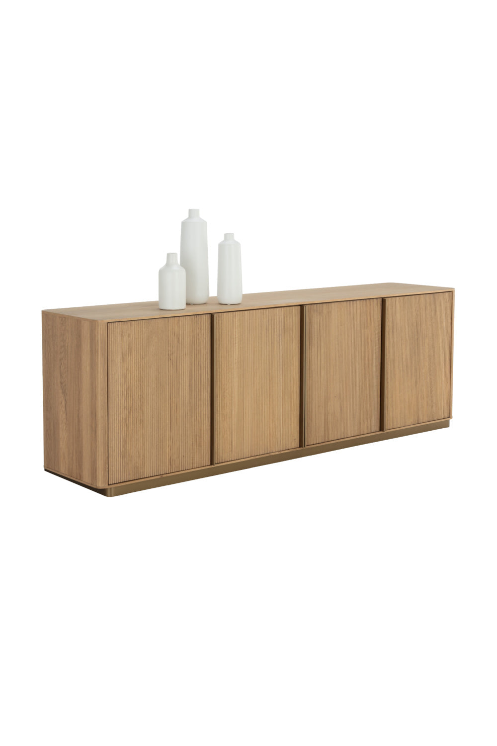 Oak 4-Door Sideboard by Splendido Kalla, alternate view 4