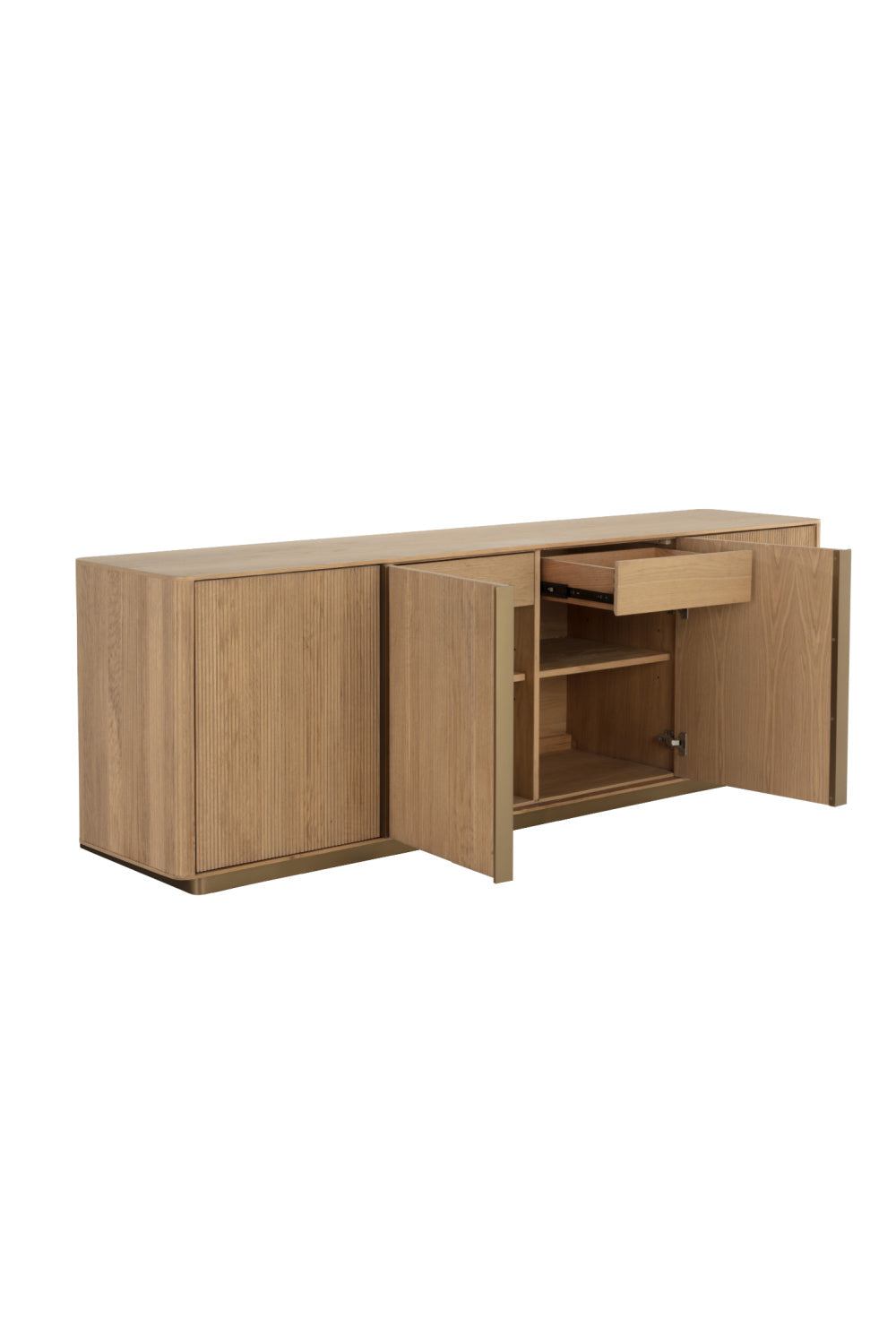 Oak 4-Door Sideboard by Splendido Kalla, alternate view 5