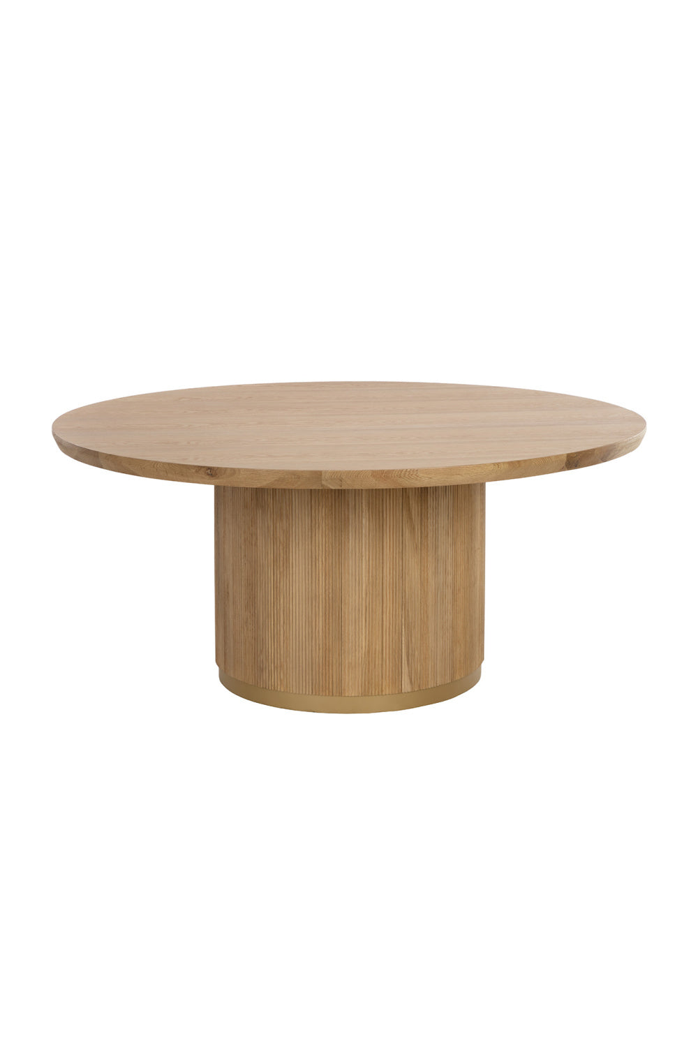 Modern European furniture - Oak Round Dining Table - www.oroa.com