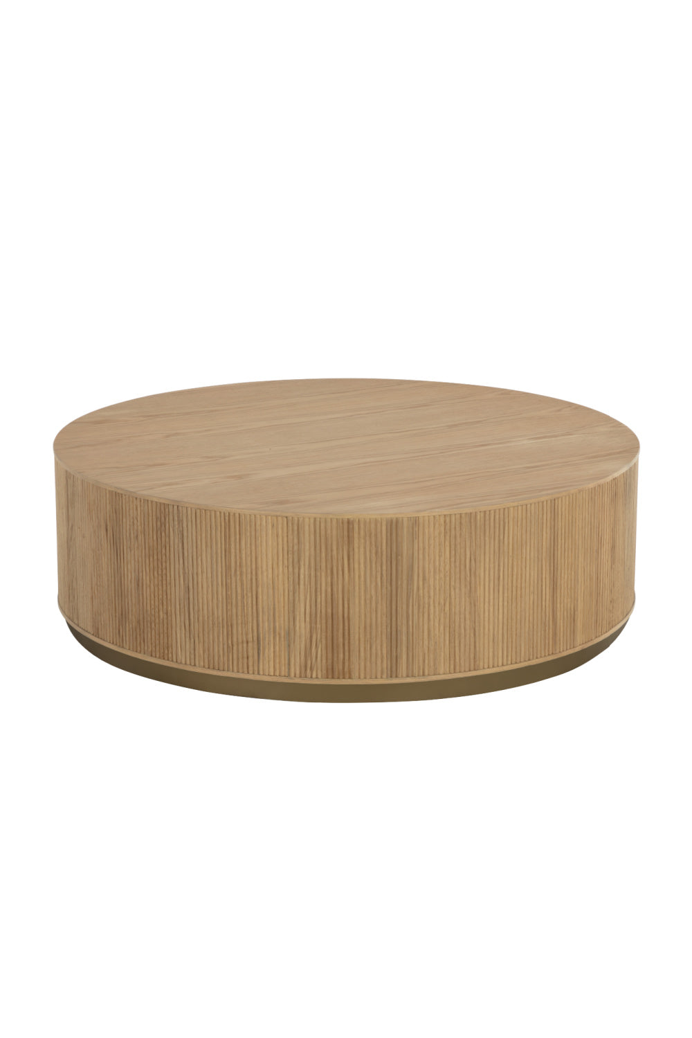 Reeded Oak Coffee Table by Splendido Kalla