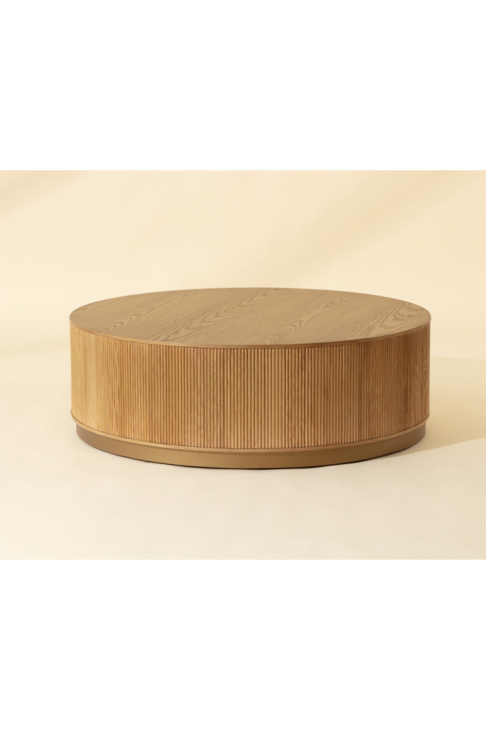 Reeded Oak Coffee Table by Splendido Kalla, alternate view 6