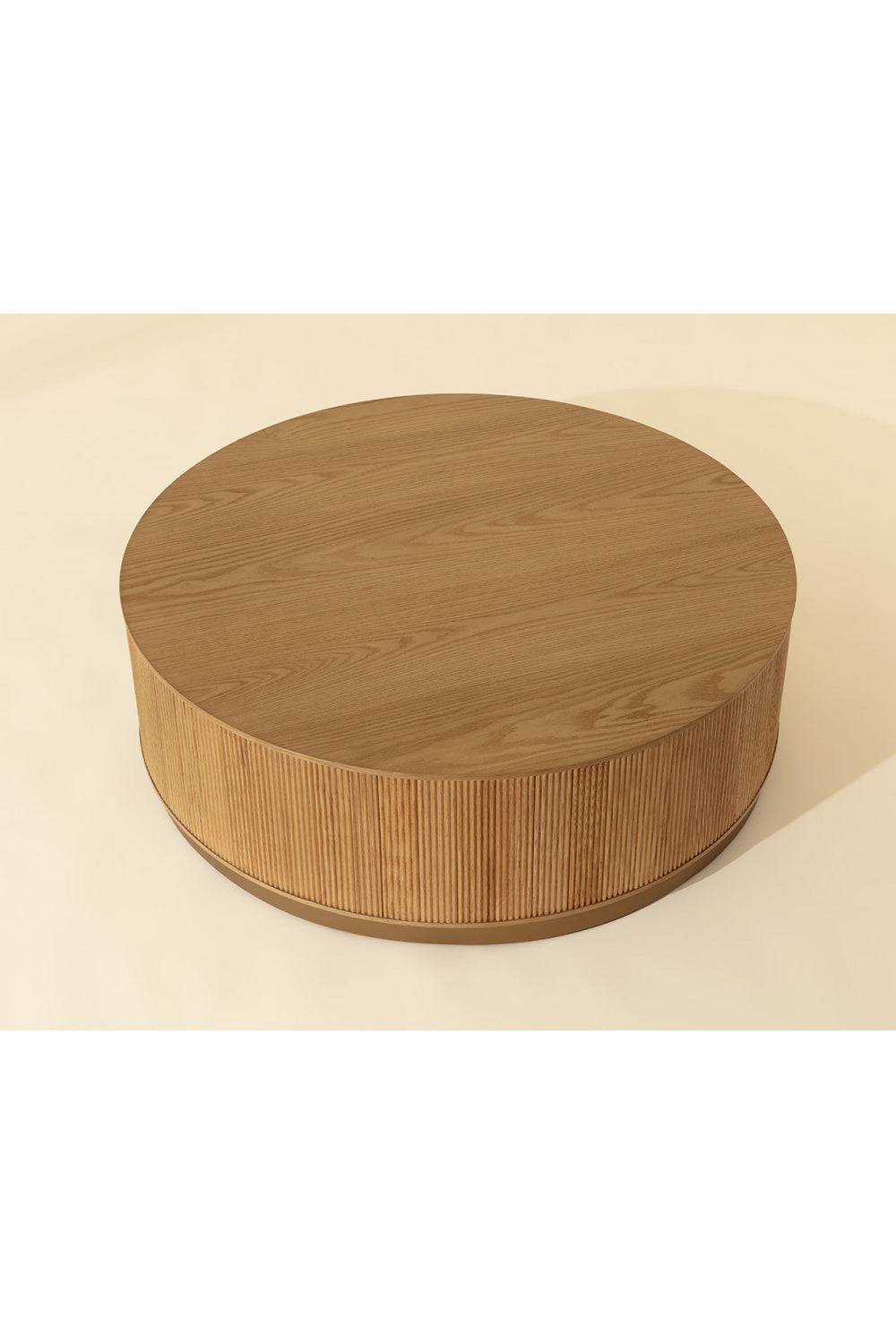 Reeded Oak Coffee Table by Splendido Kalla, alternate view 7