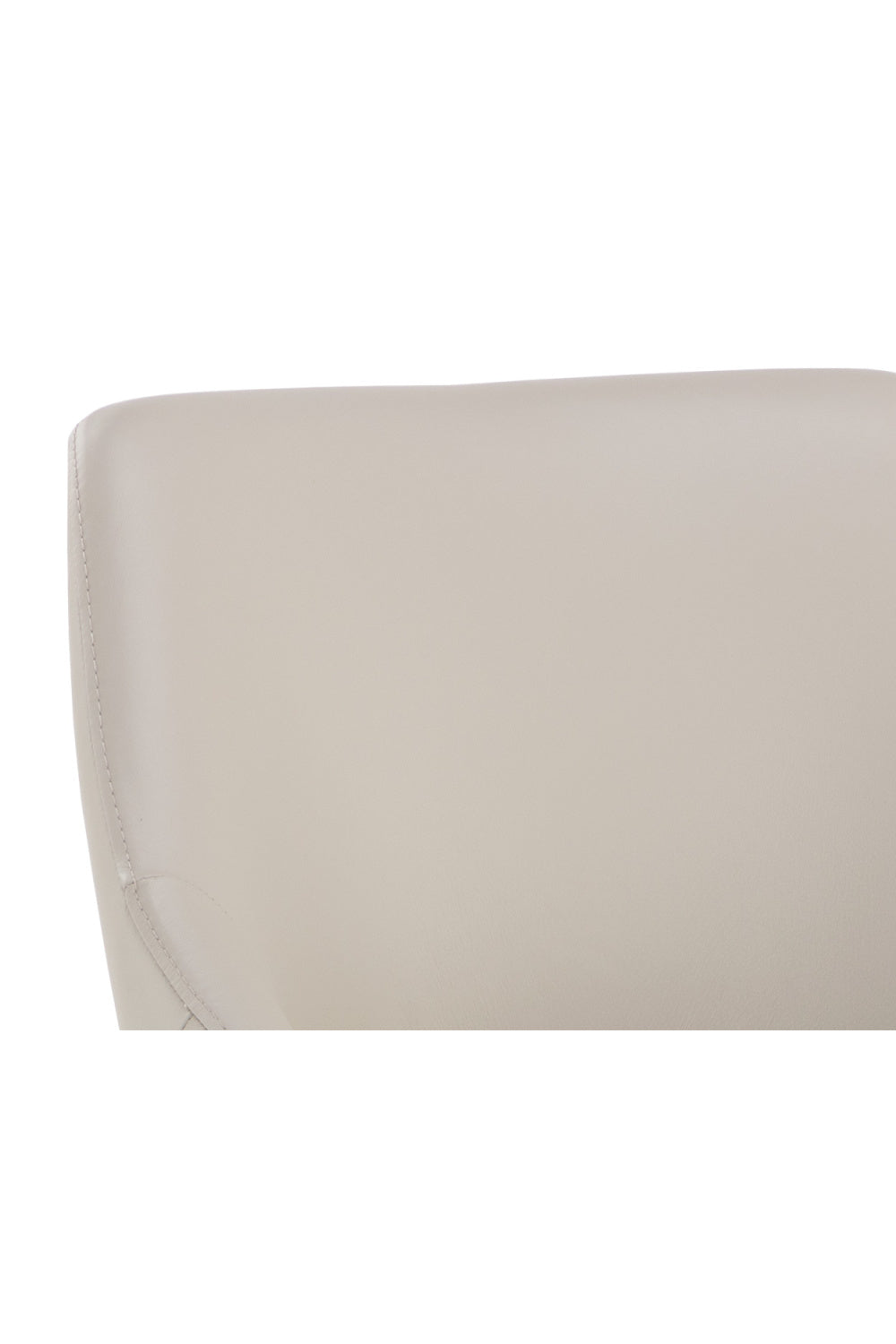 Modern European furniture - Monochromatic Leather Dining Chair - www.oroa.com