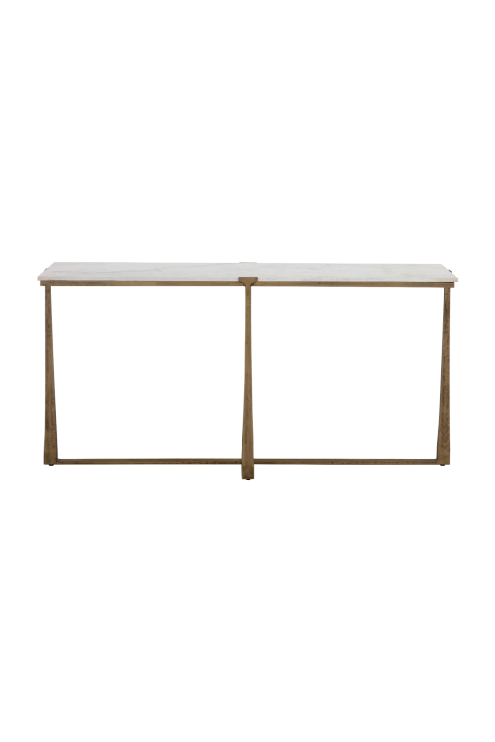 White Marble Console Table by Splendido Cowell