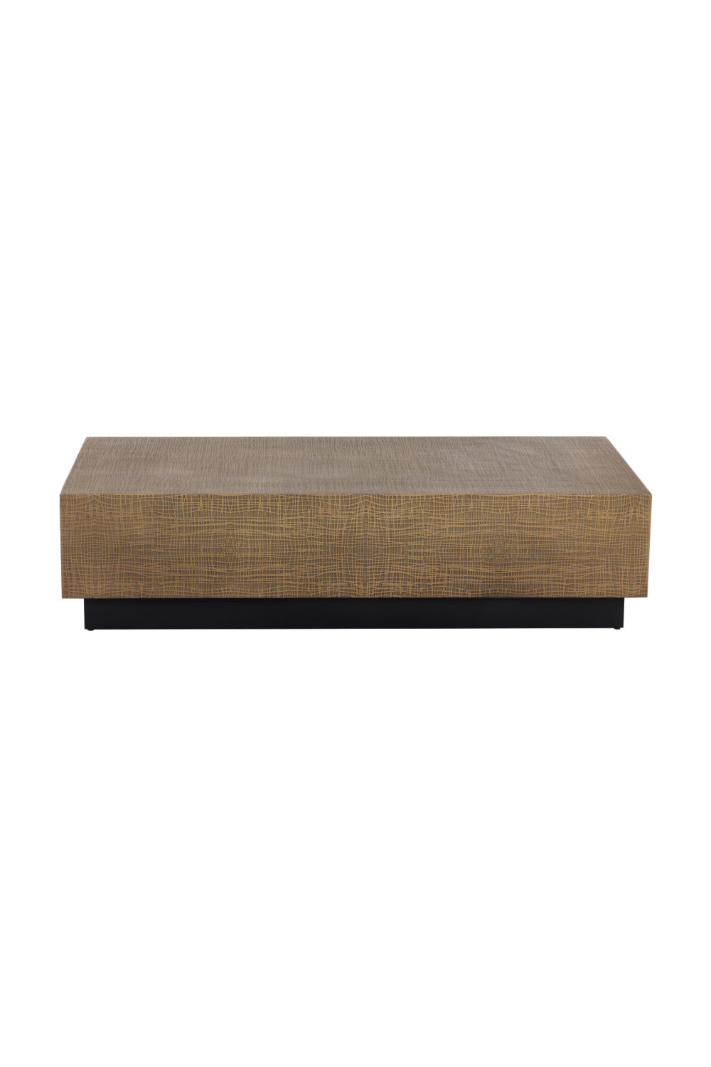 Etched Antique Brass Coffee Table by Splendido Albans