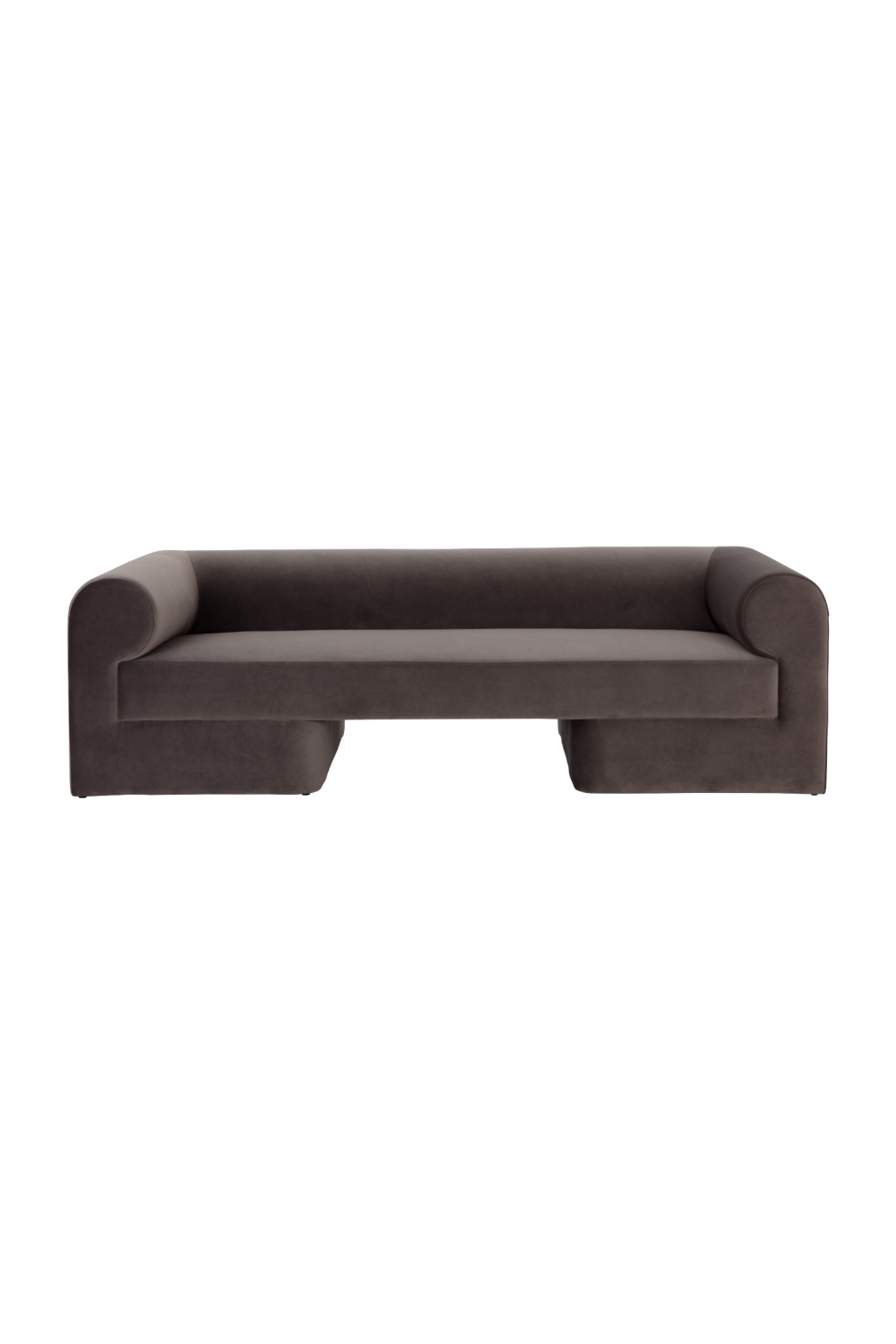 Dark Gray Contemporary Sofa by Splendido Ionic, alternate view 3