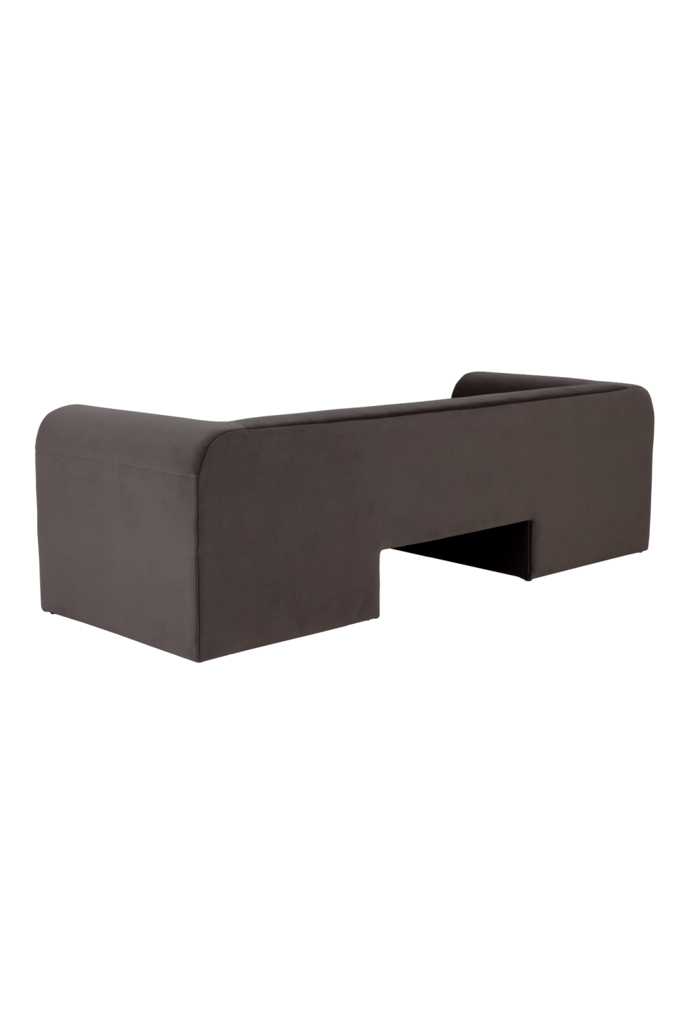 Dark Gray Contemporary Sofa by Splendido Ionic, alternate view 4