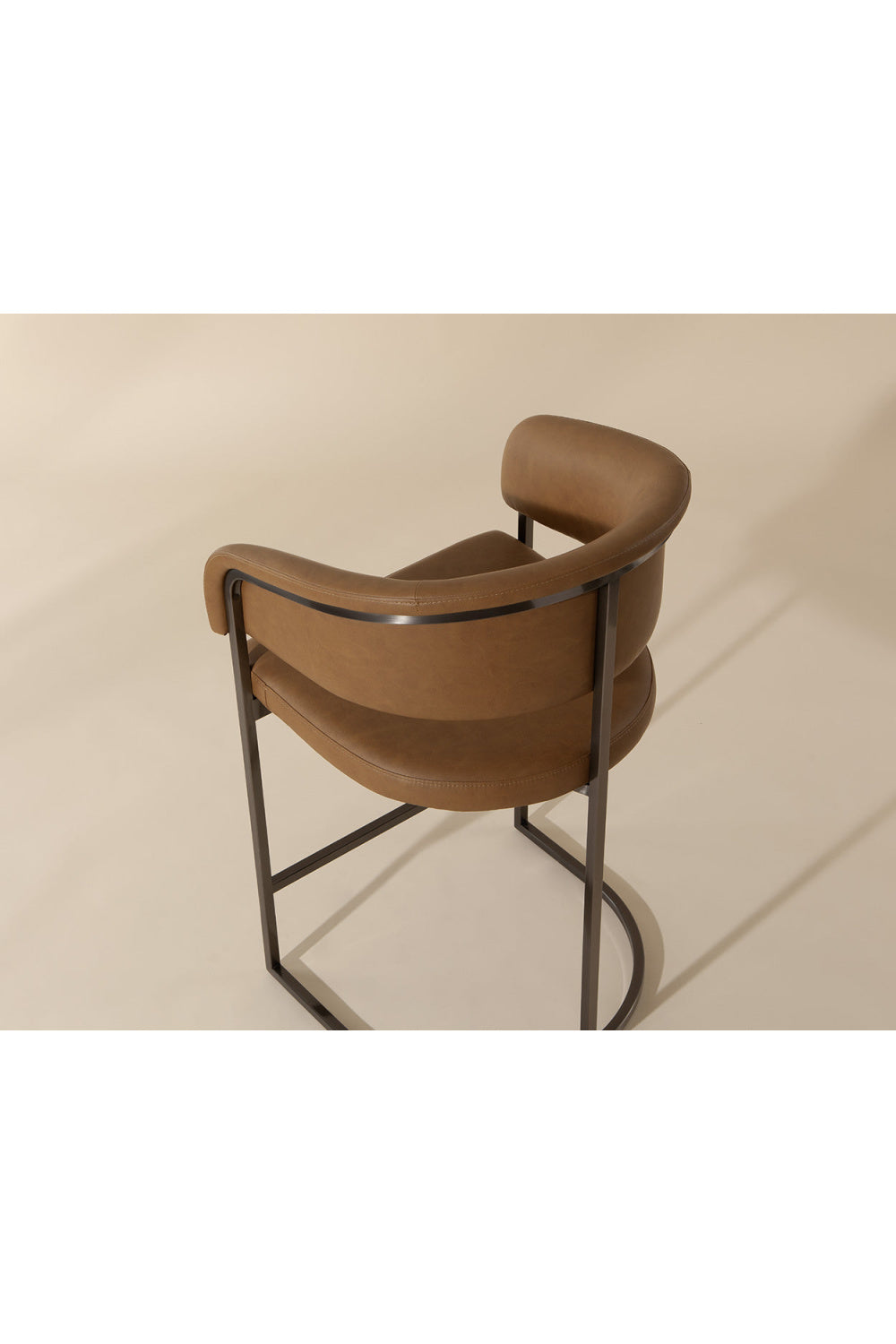 Brown Cantilevered Counter Stool by Splendido Marris, alternate view 13