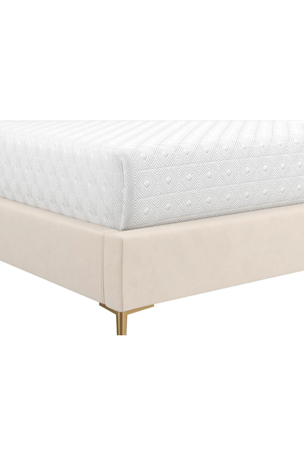 Vertical-Tufted Queen Bed by Splendido Harris, alternate view 5